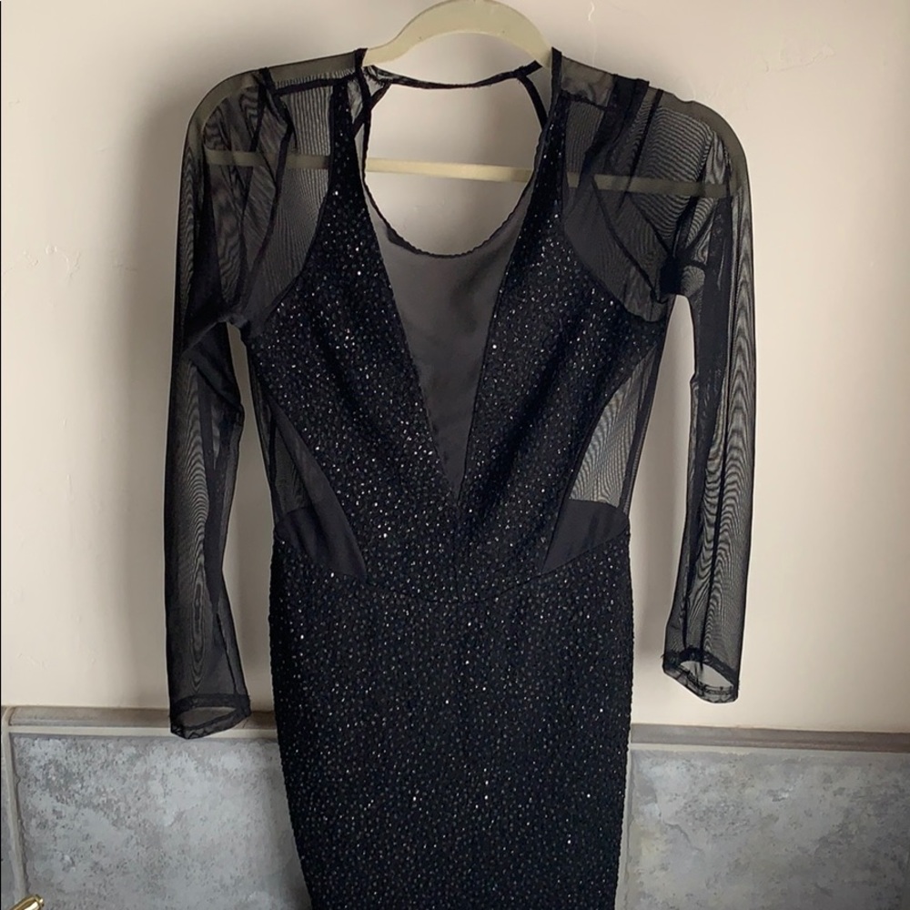 Sexy See thru Foreign Exchange dress